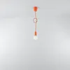 Lampa wisząca DIEGO 1 pomarańczowy